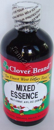 CLOVER BRAND MIXED ESSENCE 4 OZ. 

CLOVER BRAND MIXED ESSENCE 4 OZ.: available at Sam's Caribbean Marketplace, the Caribbean Superstore for the widest variety of Caribbean food, CDs, DVDs, and Jamaican Black Castor Oil (JBCO). 
