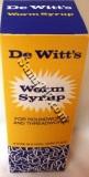 DE WITT'S WORM SYRUP 30 ML (FOR ROUNDWORMS & THREADWORMS)