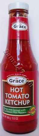 GRACE TOMATO KETCHUP HOT 12 OZ. 

GRACE TOMATO KETCHUP HOT 12 OZ.: available at Sam's Caribbean Marketplace, the Caribbean Superstore for the widest variety of Caribbean food, CDs, DVDs, and Jamaican Black Castor Oil (JBCO). 