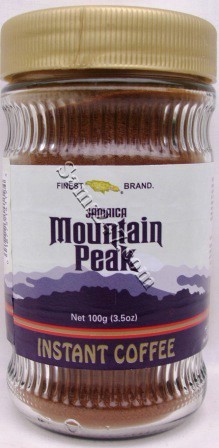 MOUNTAIN PEAK COFFEE 3.5 OZ. 

MOUNTAIN PEAK COFFEE 3.5 OZ.: available at Sam's Caribbean Marketplace, the Caribbean Superstore for the widest variety of Caribbean food, CDs, DVDs, and Jamaican Black Castor Oil (JBCO). 