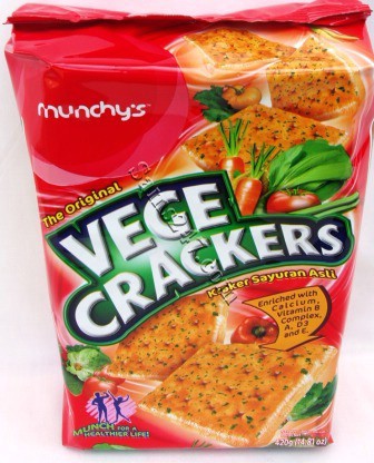 MUNCHY'S VEGE CRACKERS 14.81 OZ 

MUNCHY'S VEGE CRACKERS 14.81 OZ: available at Sam's Caribbean Marketplace, the Caribbean Superstore for the widest variety of Caribbean food, CDs, DVDs, and Jamaican Black Castor Oil (JBCO). 