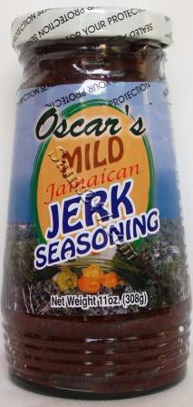 OSCAR'S MILD JAMAICAN JERK SEASONING 11 OZ. 

OSCAR'S MILD JAMAICAN JERK SEASONING 11 OZ.: available at Sam's Caribbean Marketplace, the Caribbean Superstore for the widest variety of Caribbean food, CDs, DVDs, and Jamaican Black Castor Oil (JBCO). 