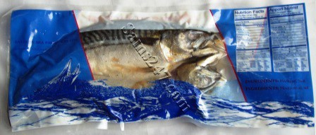 MACKEREL IN CELLO PACK (WHOLE - SOLD BY THE POUND) 

MACKEREL IN CELLO PACK (WHOLE - SOLD BY THE POUND): available at Sam's Caribbean Marketplace, the Caribbean Superstore for the widest variety of Caribbean food, CDs, DVDs, and Jamaican Black Castor Oil (JBCO). 