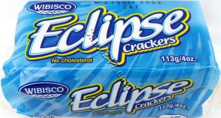 WIBISCO ECLIPSE CRACKERS 

WIBISCO ECLIPSE CRACKERS: available at Sam's Caribbean Marketplace, the Caribbean Superstore for the widest variety of Caribbean food, CDs, DVDs, and Jamaican Black Castor Oil (JBCO). 