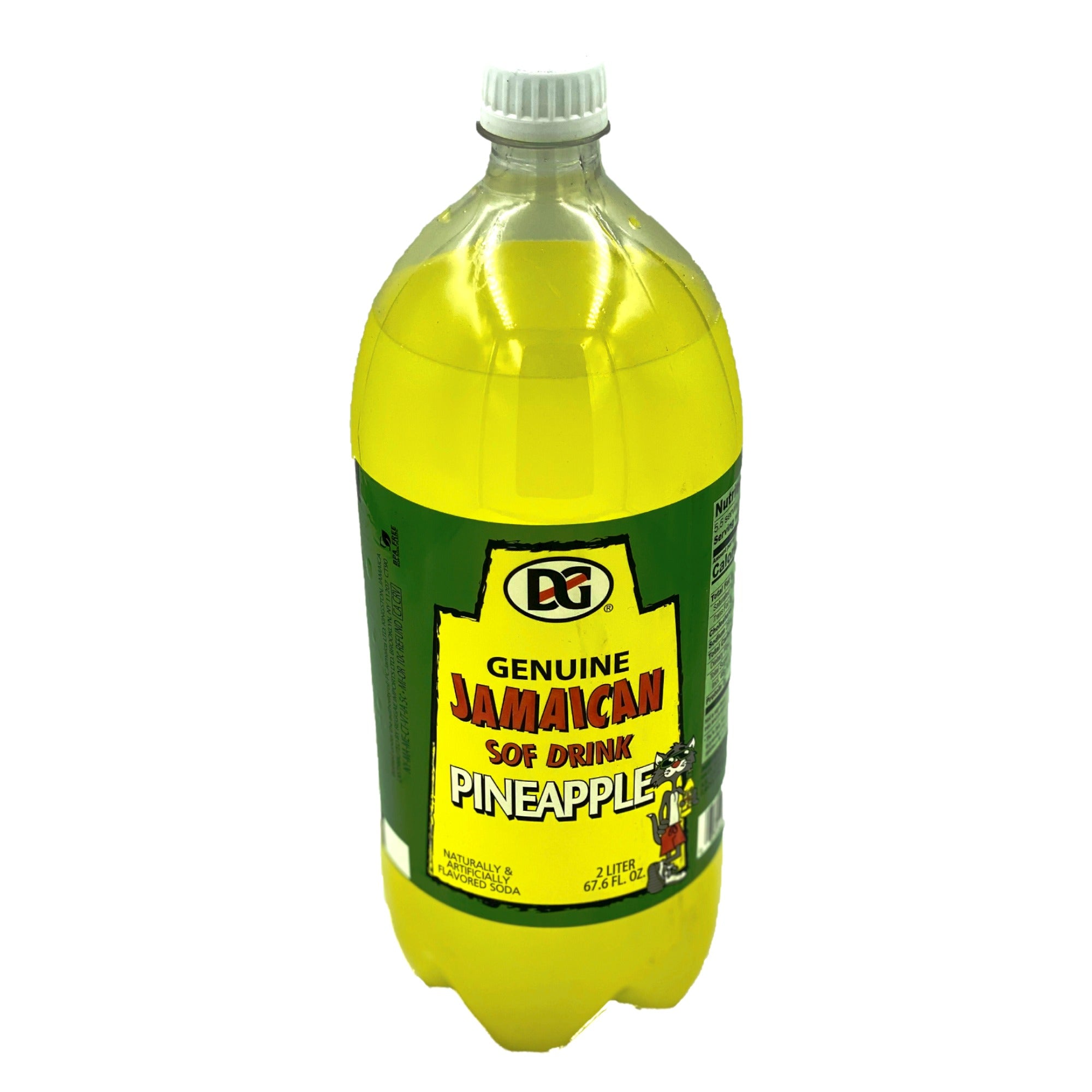D&G JAMAICAN PINEAPPLE SODA 2 LITER