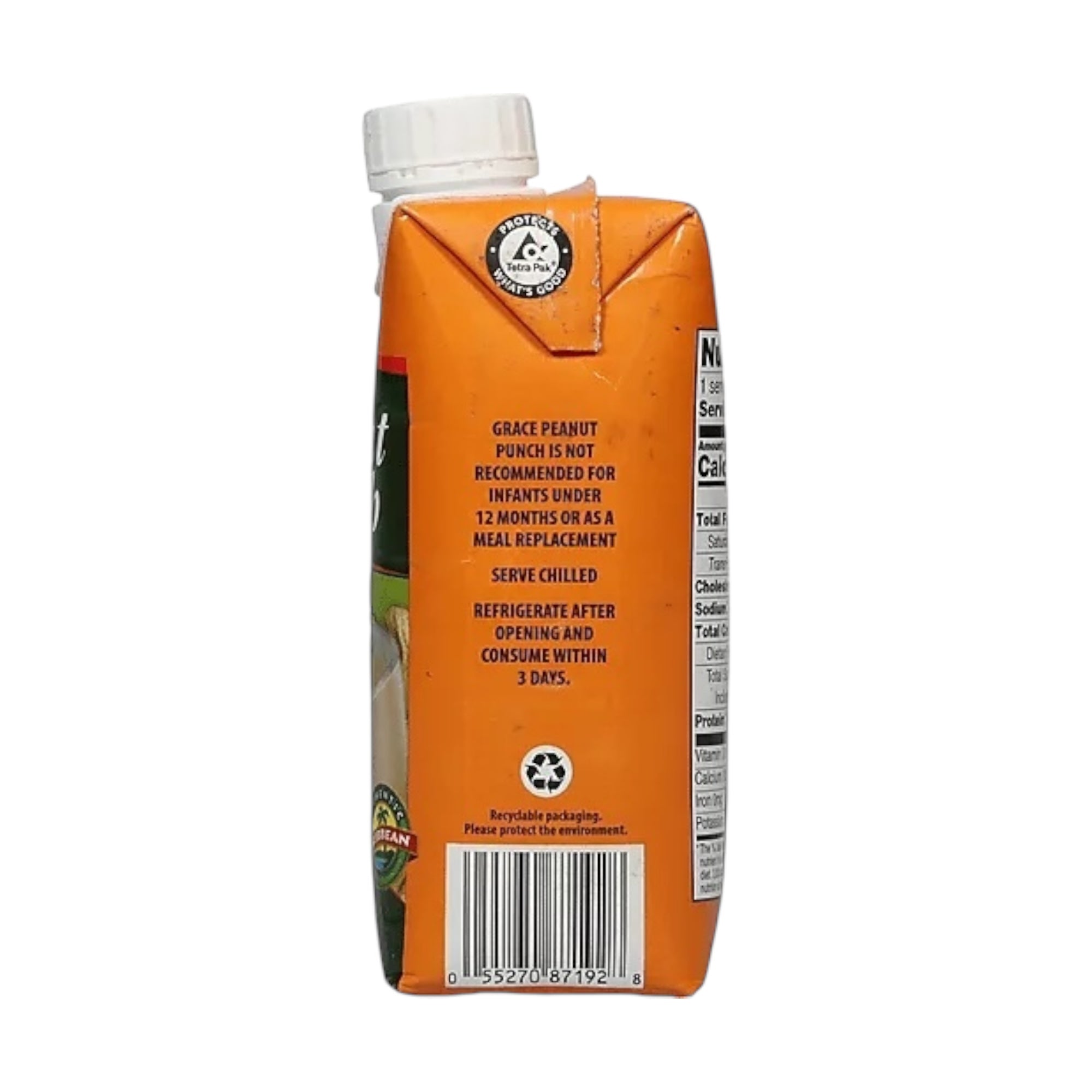 Grace Peanut Punch 8.1 Fl Oz