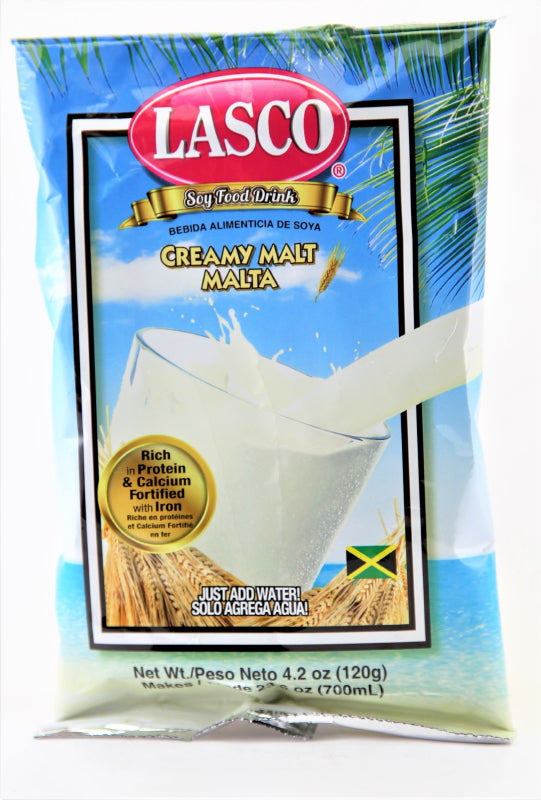 LASCO SOY FOOD DRINK CREAMY MALT 4.2 OZ (120 G)