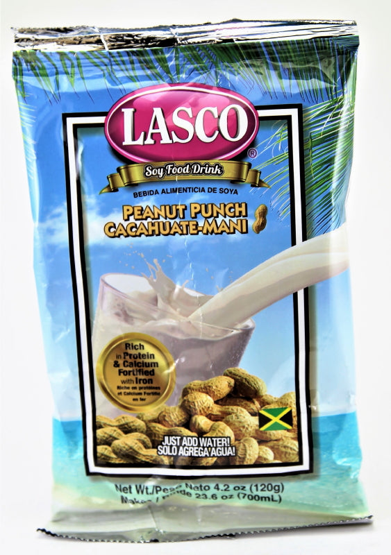 LASCO SOY FOOD DRINK PEANUT PUNCH 4.2 OZ (120G)