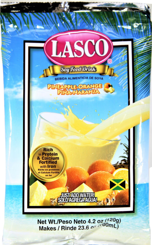 LASCO PINEAPPLE-ORANGE FOOD DRINK 4.2 OZ (120g)
