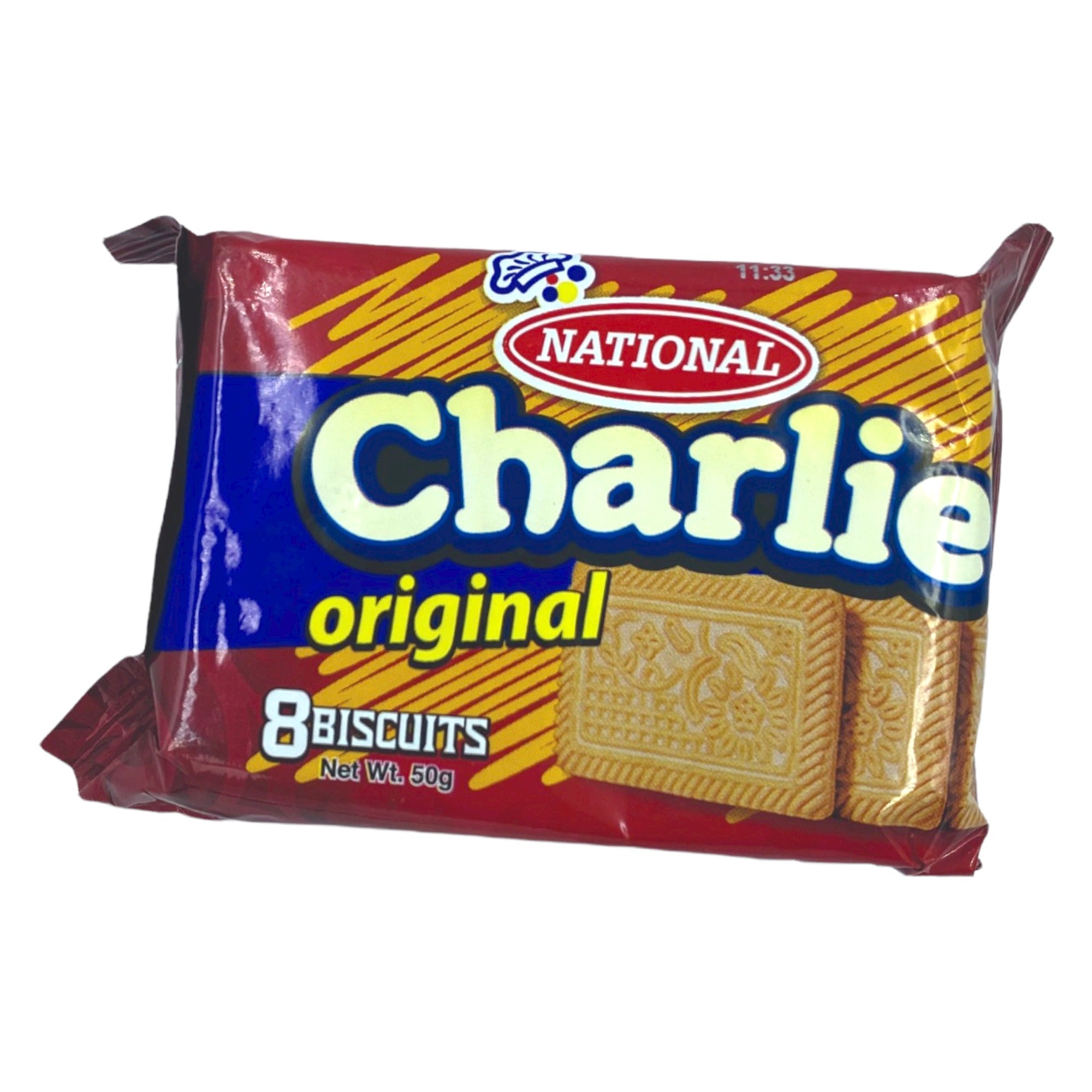 NATIONAL CHARLIE BISCUITS (8 IN A PACK) 50G