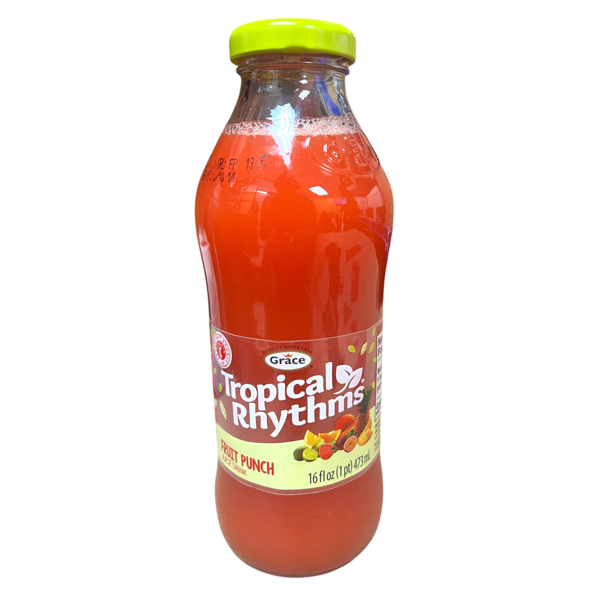 Grace Tropical Rhythms Fruit Punch 16 Fl Oz (473 Ml)